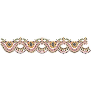 Lace Kurta Embroidery Design