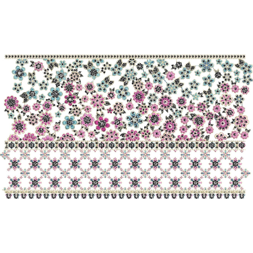 Simple Lace Embroidery Design