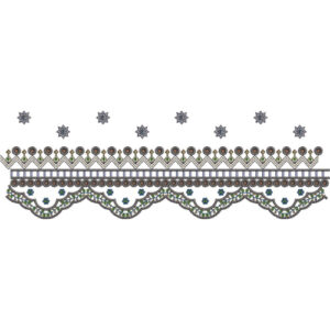 Lace Flower Embroidery Design