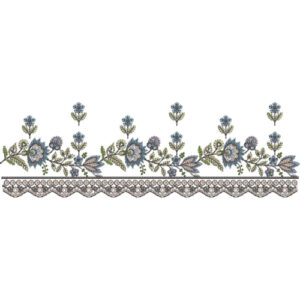 Lace Kurta Embroidery Design