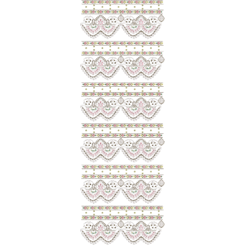 Lace Flower Embroidery Design