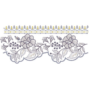 Beautiful Lace Embroidery Design