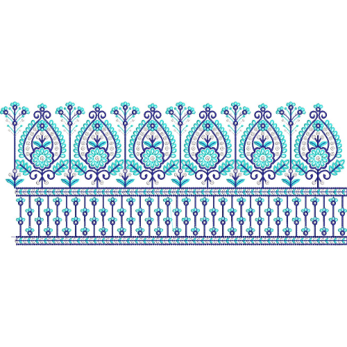 Floral Lace Embroidery Design