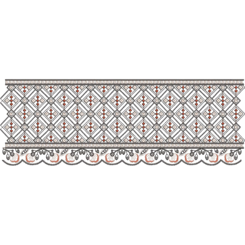 Delicate Lace Embroidery Design