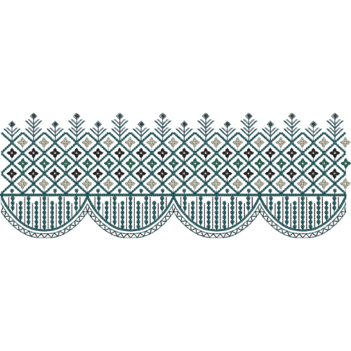 Floral Lace Embroidery Design