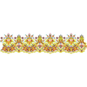 Lace Flower Embroidery Design