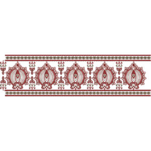 Lace Flower Embroidery Design