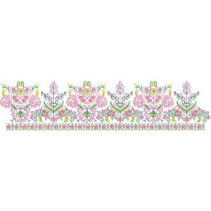 Simple Lace Embroidery Design
