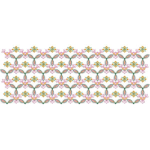 Lace Flower Embroidery Design