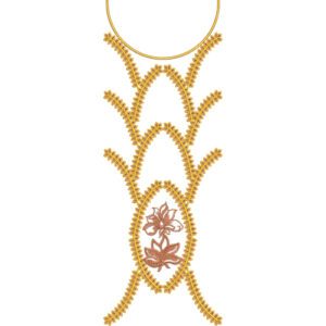 Neck Gala Embroidery Design