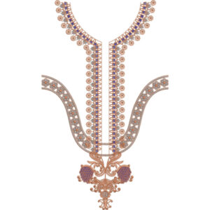 Neck Kurta Embroidery Design