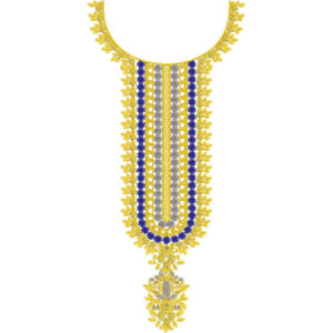 Simple Neck Embroidery Design