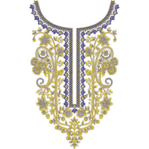 Neck Gala Embroidery Design