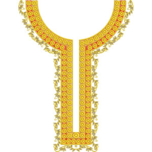 Neckline Embroidery Design