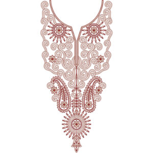 Beautiful Neck Embroidery Design