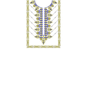 Unique Neck Embroidery Design