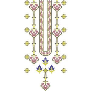 Neck Kurta Embroidery Design
