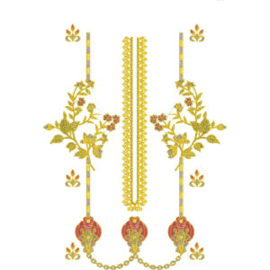 Simple Neck Embroidery Design