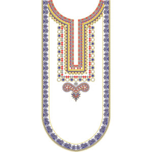 Neck Kurta Embroidery Design
