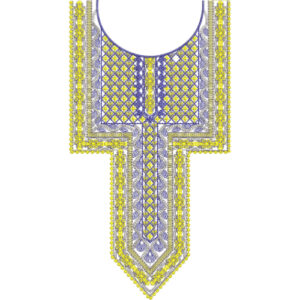 Neckline Embroidery Design