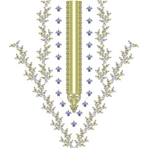 Beautiful Neck Embroidery Design
