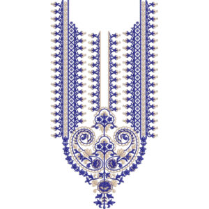 Simple Neck Embroidery Design