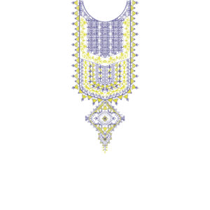 Neck Kurta Embroidery Design