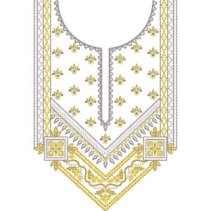 Beautiful Neck Embroidery Design