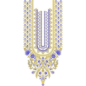 Simple Neck Embroidery Design