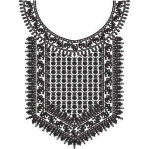 Neck Gala Embroidery Design