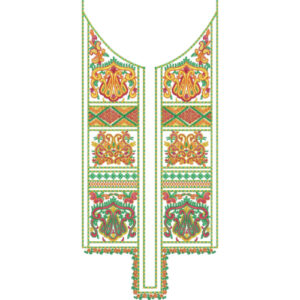 Simple Neck Embroidery Design