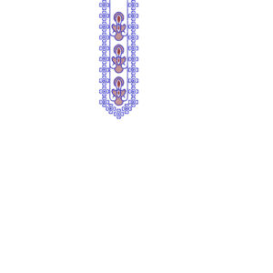 Unique Neck Embroidery Design