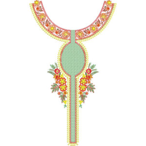 Neck Gala Embroidery Design