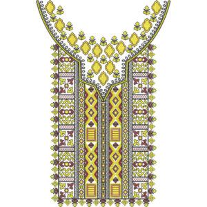 Neck Kurta Embroidery Design