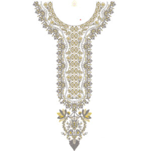 Simple Neck Embroidery Design