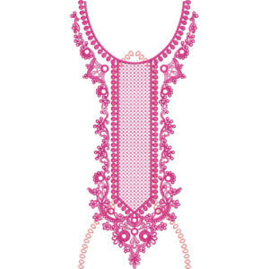 Beautiful Neck Embroidery Design