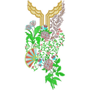 Neck Gala Embroidery Design