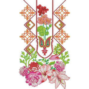 Neck Gala Embroidery Design