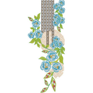 Beautiful Neck Embroidery Design