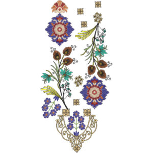 Neck Gala Embroidery Design