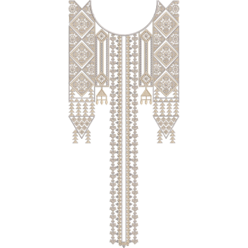 Beautiful Neck Embroidery Design