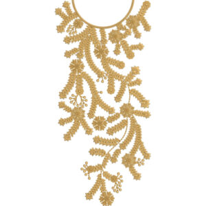 Simple Neck Embroidery Design