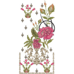 Neck Gala Embroidery Design