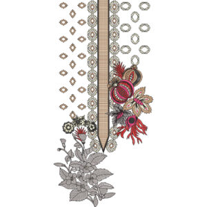 Beautiful Neck Embroidery Design