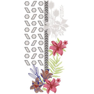 Simple Neck Embroidery Design