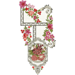 Neckline Embroidery Design