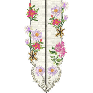 Neck Gala Embroidery Design