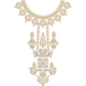 Beautiful Neck Embroidery Design