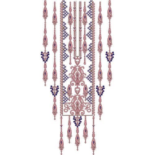 Beautiful Neck Embroidery Design