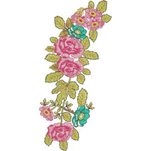 Simple Neck Embroidery Design